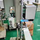 食品面粉编织袋输送线自动化立式超声波环保封口焊接机