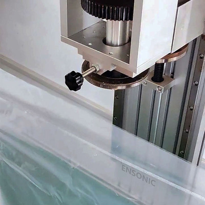 PE平口袋洁净袋超声波自动化立式封袋机