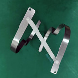 ABS塑料柱子与铝条汽车内饰热铆点焊机